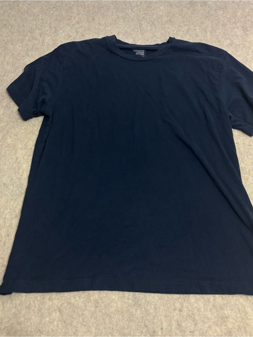 Old Navy Navy Crew Neck Short Sleeve Tee